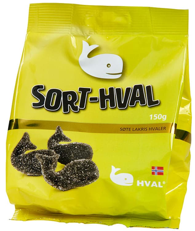 Sort-Hval 150g