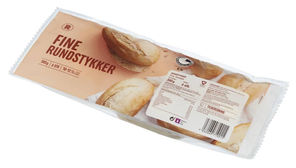 Rundstykker Fine 6 x 50g, 300 g 300 g