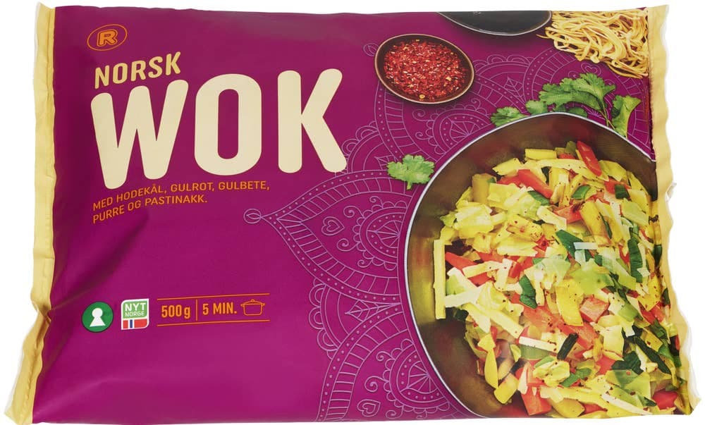 Norsk Wokblanding 500 g