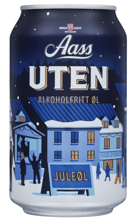 Aass Uten Juleøl 330ml boks