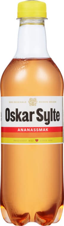 Oskar Sylte Ananasbrus 500ml flaske