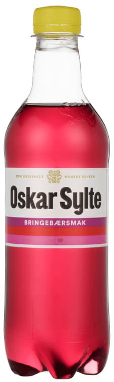 Oskar Sylte Bringebærbrus 500ml flaske