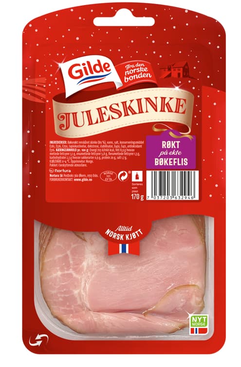 GILDE JULESKINKE BØKERØKT 170 g 170 g